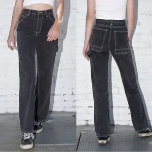 Brandy Melville Black Straight Leg Jeans